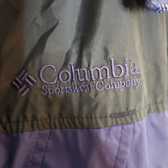 Columbia Rain Jacket Women Size Large Arcadia Packable Hooded Full Zip w/Pockets - Picture 3 of 10
